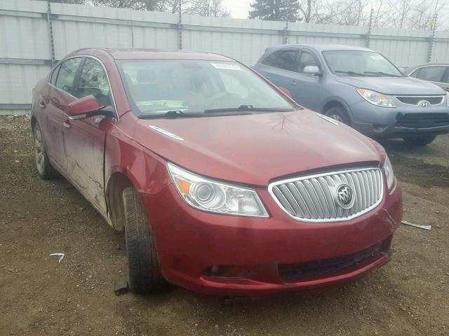 1G4GD5EG8AF145836 - 2010 BUICK LACROSSE C BURGUNDY photo 1