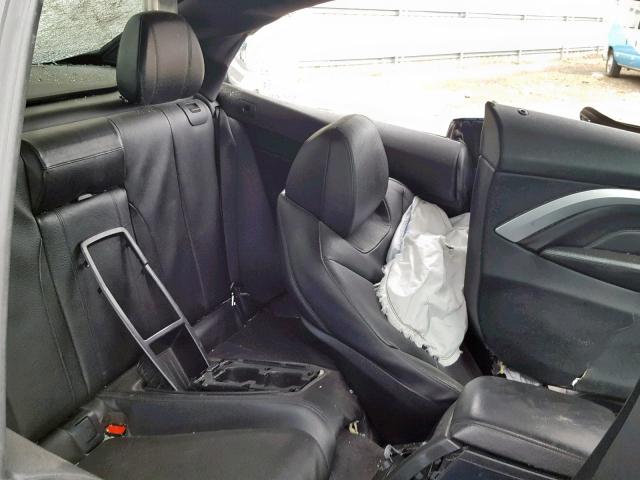 WBA3T3C52G5A41823 - 2016 BMW 435 I BLUE photo 6