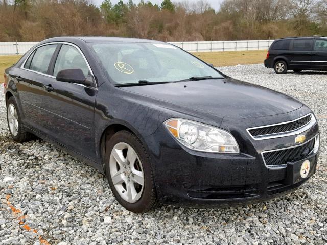 1G1ZB5E00CF136548 - 2012 CHEVROLET MALIBU LS BLACK photo 1