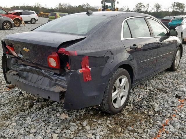 1G1ZB5E00CF136548 - 2012 CHEVROLET MALIBU LS BLACK photo 4