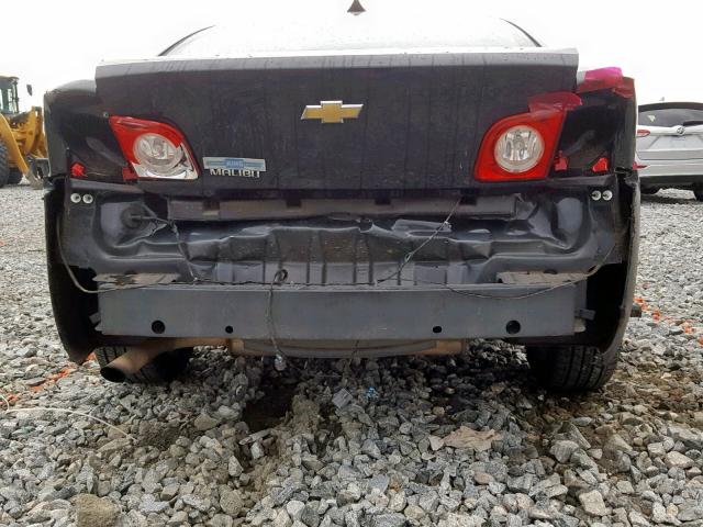 1G1ZB5E00CF136548 - 2012 CHEVROLET MALIBU LS BLACK photo 9