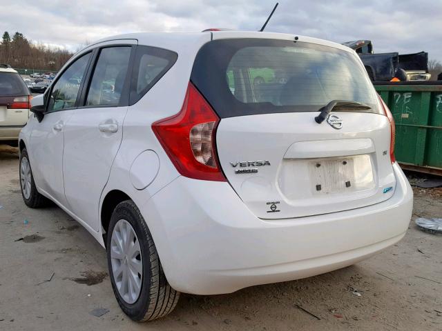 3N1CE2CP4FL396421 - 2015 NISSAN VERSA NOTE WHITE photo 3