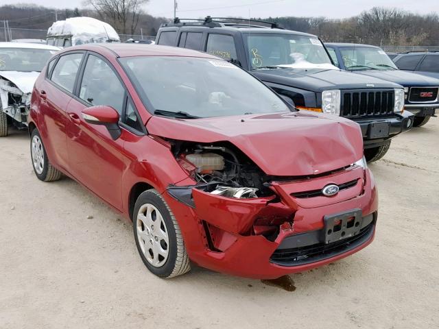 3FADP4EJ1DM149452 - 2013 FORD FIESTA SE RED photo 1