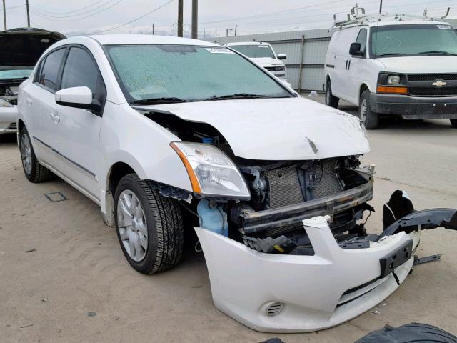 3N1AB6AP1CL740082 - 2012 NISSAN SENTRA 2.0 WHITE photo 1