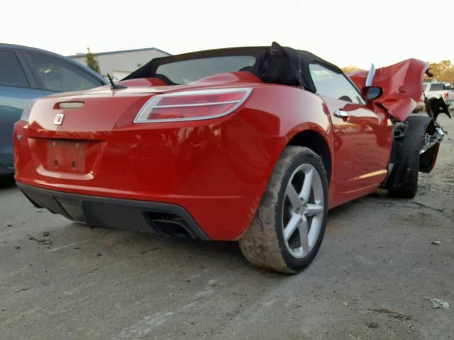 1G8MB35BX8Y122833 - 2008 SATURN SKY RED photo 4