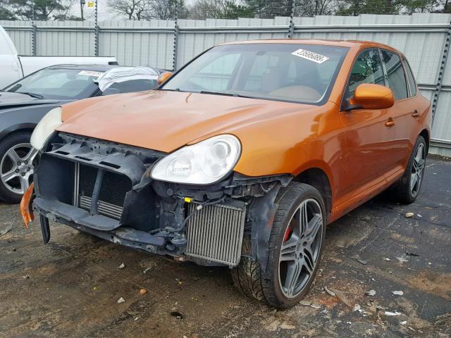 WP1AC29P34LA93994 - 2004 PORSCHE CAYENNE TU ORANGE photo 2