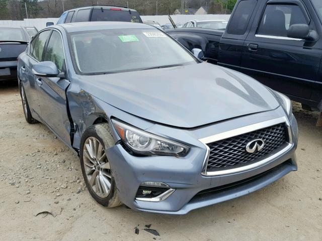 JN1EV7AP6JM357482 - 2018 INFINITI Q50 LUXE BLACK photo 1