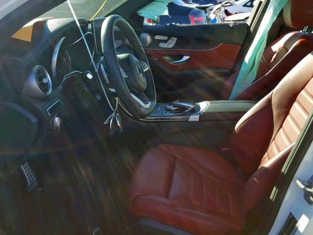 55SWF4JB8HU181649 - 2017 MERCEDES-BENZ C 300 白色 照片 5