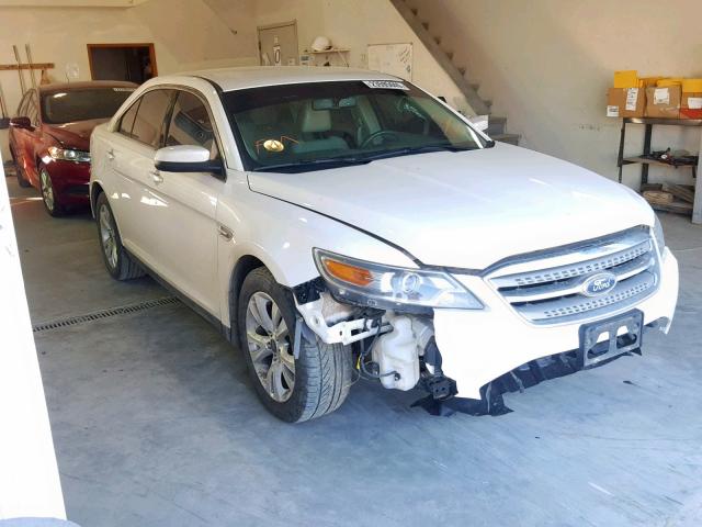 1FAHP2EW9CG135213 - 2012 FORD TAURUS SEL WHITE photo 1