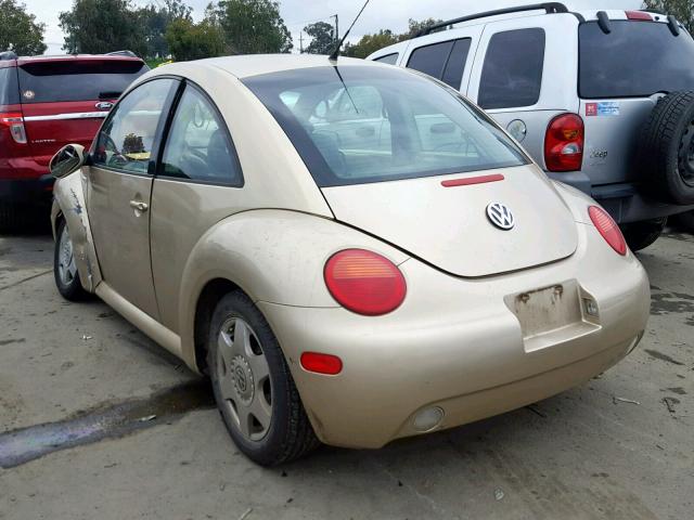 3VWCK21C31M472197 - 2001 VOLKSWAGEN NEW BEETLE Gold Foto 3