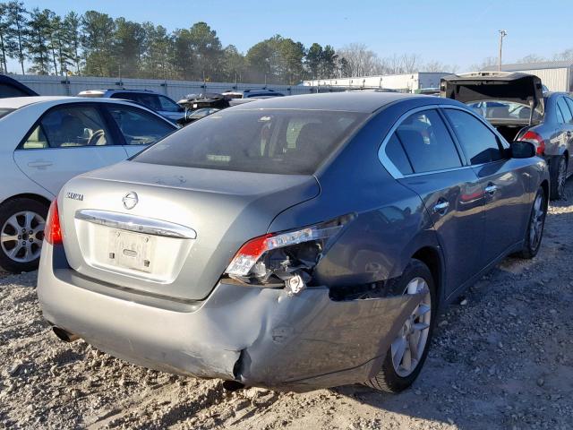 1N4AA51E89C831515 - 2009 NISSAN MAXIMA S GRAY photo 4