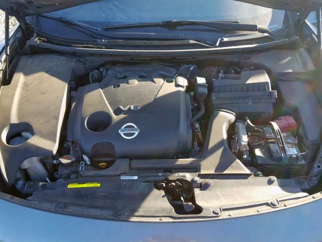 1N4AA51E89C831515 - 2009 NISSAN MAXIMA S GRAY photo 7