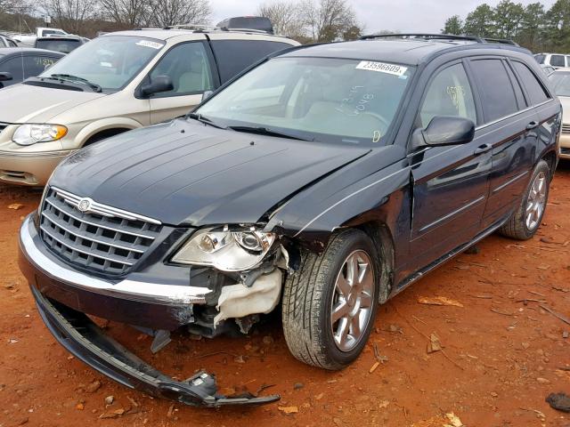 2A8GM78X88R656048 - 2008 CHRYSLER PACIFICA L 黑色 照片 2