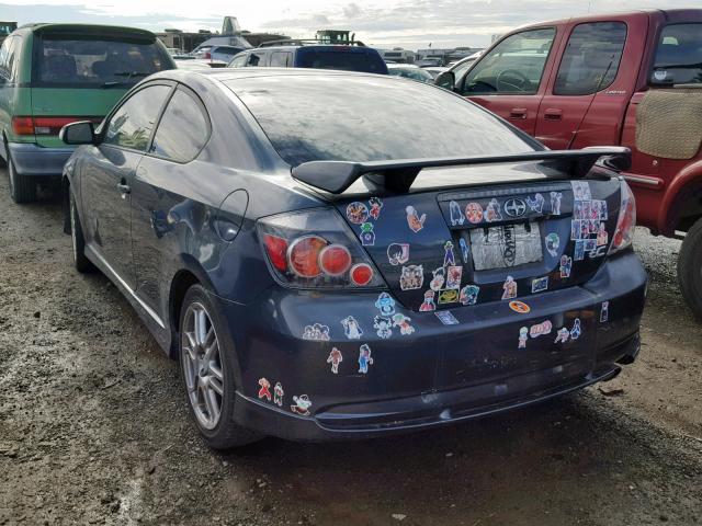 JTKDE177260138796 - 2006 TOYOTA SCION TC ნაცრისფერი ფოტო 3