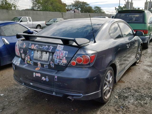 JTKDE177260138796 - 2006 TOYOTA SCION TC ნაცრისფერი ფოტო 4