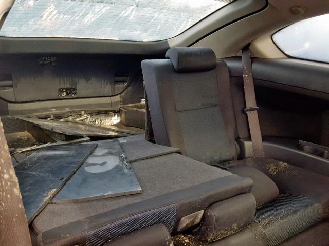 JTKDE177260138796 - 2006 TOYOTA SCION TC ნაცრისფერი ფოტო 6