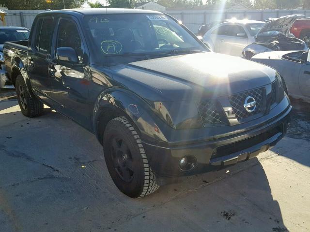 1N6AD07U26C411597 - 2006 NISSAN FRONTIER C BLACK photo 1