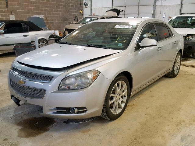 1G1ZE5E06AF175360 - 2010 CHEVROLET MALIBU LTZ SILVER photo 2