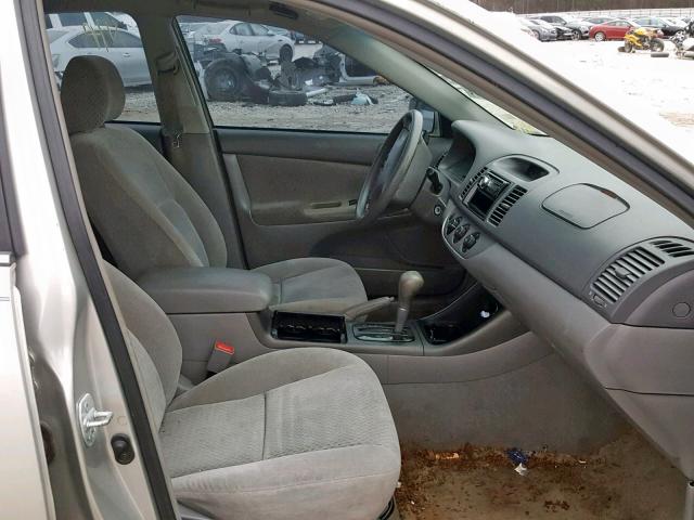 4T1BE32K53U773341 - 2003 TOYOTA CAMRY LE SILVER photo 5