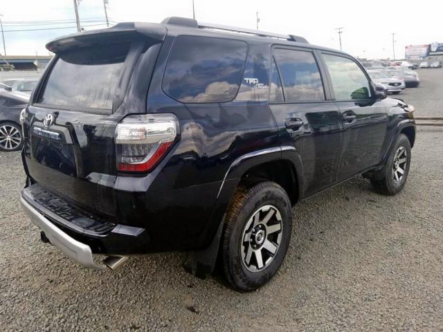 JTEBU5JR0H5463337 - 2017 TOYOTA 4RUNNER SR 黑色 照片 4