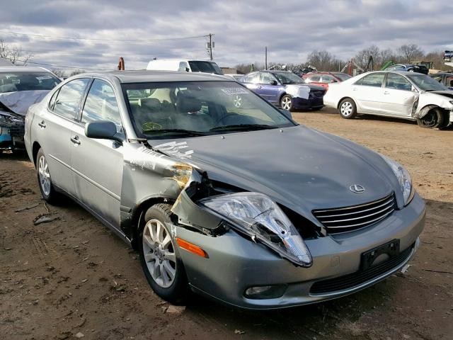 JTHBF30G730138398 - 2003 LEXUS ES 300 SILVER photo 1