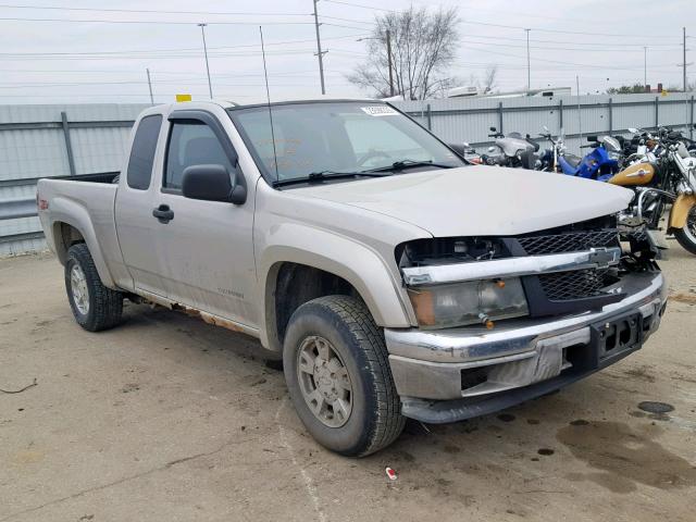 1GCDT196558177447 - 2005 CHEVROLET COLORADO SILVER photo 1