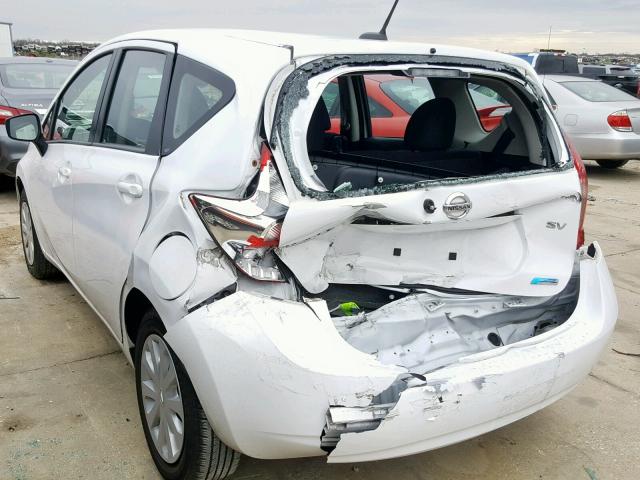 3N1CE2CP1GL397639 - 2016 NISSAN VERSA NOTE 白色 照片 3