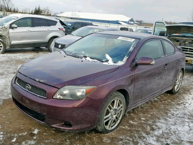 JTKDE177350059166 - 2005 TOYOTA SCION TC Bordo foto 2