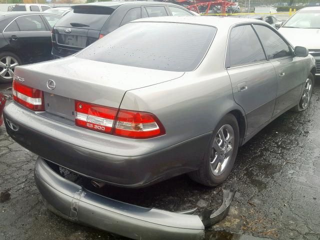 JT8BF28G5Y0278407 - 2000 LEXUS ES 300 TWO TONE photo 4