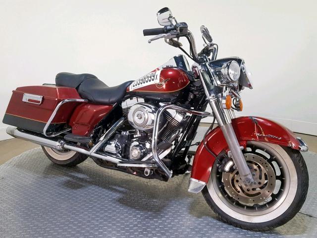 1HD1FB4177Y714719 - 2007 HARLEY-DAVIDSON FLHR BURGUNDY photo 2