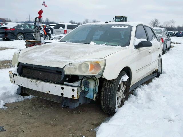 1G1ZT64875F170967 - 2005 CHEVROLET MALIBU MAX 白色 照片 2