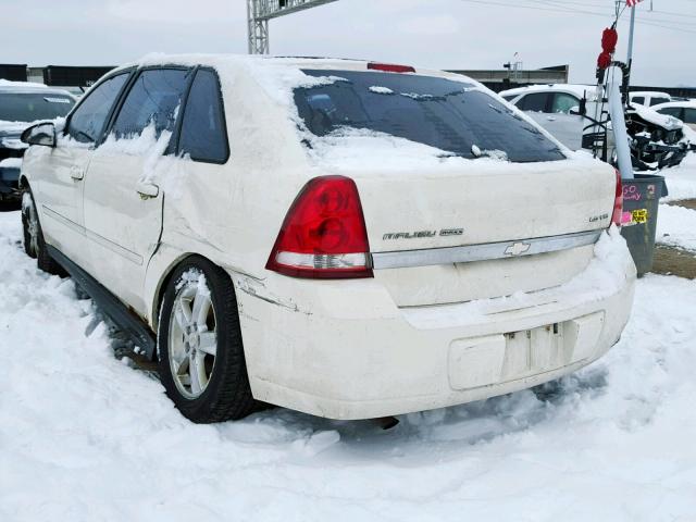 1G1ZT64875F170967 - 2005 CHEVROLET MALIBU MAX 白色 照片 3
