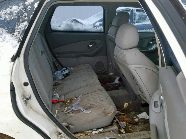 1G1ZT64875F170967 - 2005 CHEVROLET MALIBU MAX 白色 照片 6