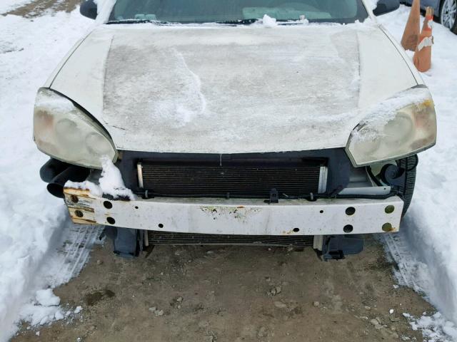 1G1ZT64875F170967 - 2005 CHEVROLET MALIBU MAX 白色 照片 7