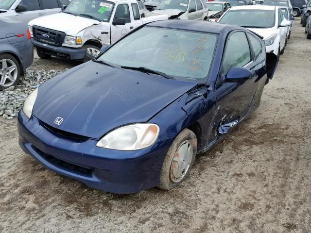 JHMZE14765S000116 - 2005 HONDA INSIGHT BLUE photo 2