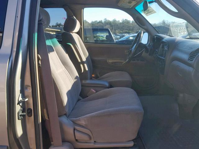 5TBBT44101S145069 - 2001 TOYOTA TUNDRA ACC BEIGE photo 5