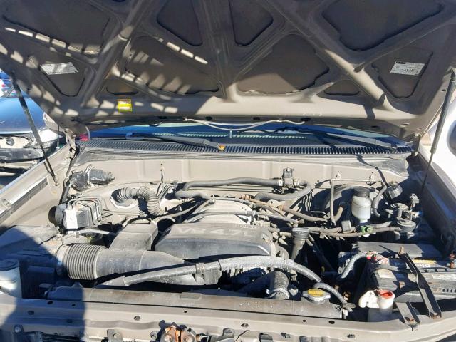 5TBBT44101S145069 - 2001 TOYOTA TUNDRA ACC BEIGE photo 7