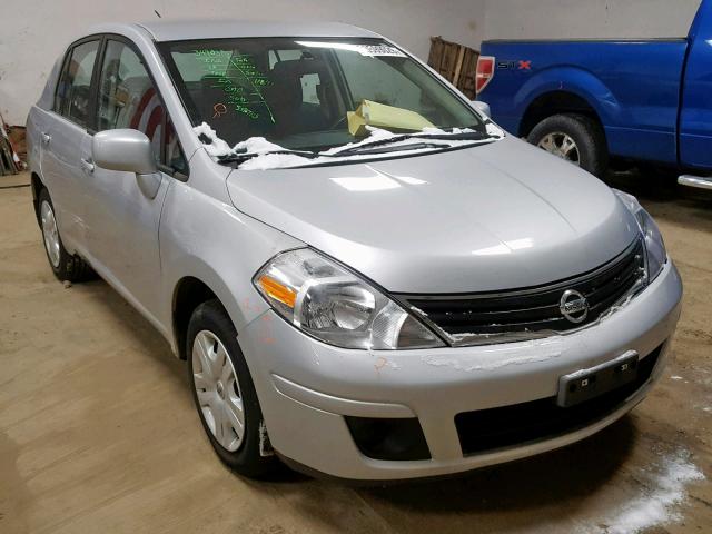 3N1BC1AP9BL380711 - 2011 NISSAN VERSA S SILVER photo 1