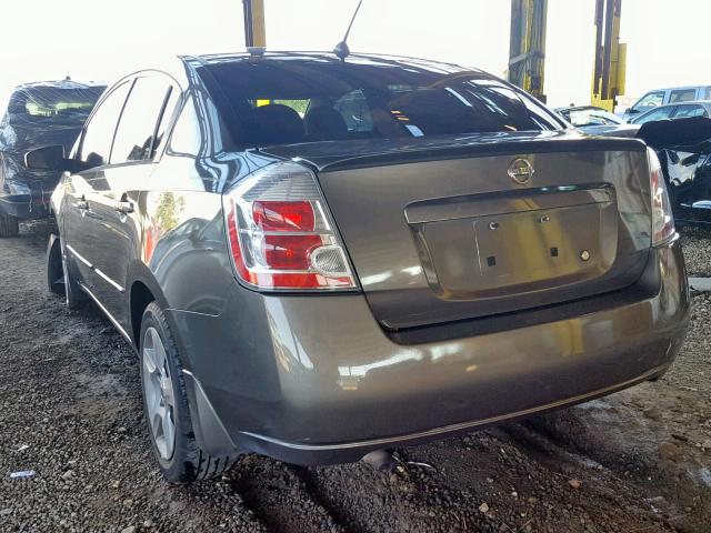 3N1AB61E19L614635 - 2009 NISSAN SENTRA 2.0 BROWN photo 3