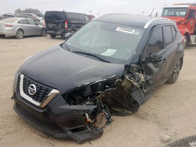 3N1CP5CU5JL540424 - 2018 NISSAN KICKS S BLACK photo 2