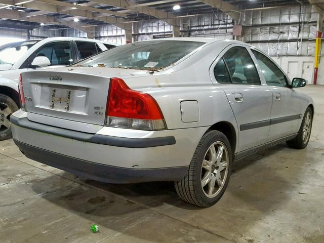 YV1RH59H642337914 - 2004 VOLVO S60 2.5T SILVER photo 4