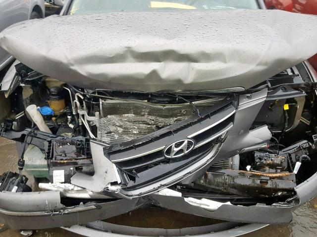 5NPEU46F69H452967 - 2009 HYUNDAI SONATA SE GRAY photo 7