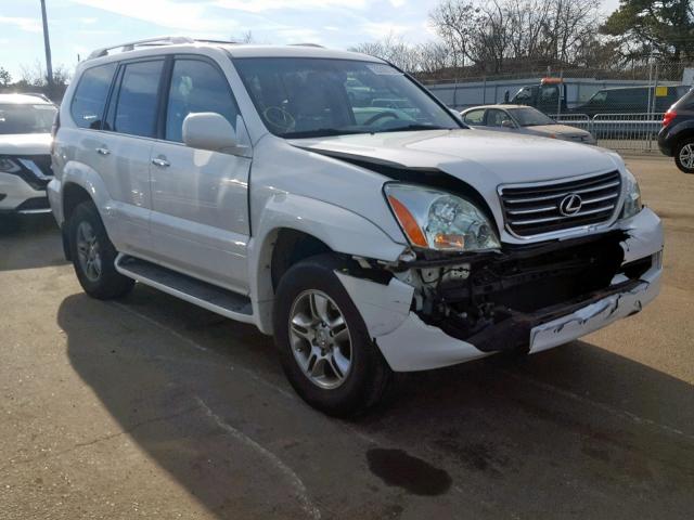 JTJBT20X180170384 - 2008 LEXUS GX 470 WHITE photo 1