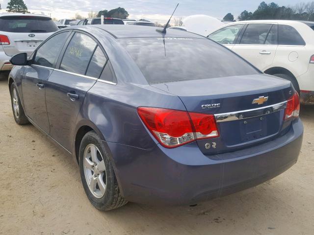 1G1PC5SB5E7103357 - 2014 CHEVROLET CRUZE LT 蓝色 照片 3