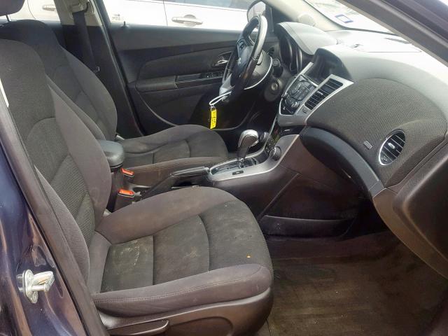 1G1PC5SB5E7103357 - 2014 CHEVROLET CRUZE LT 蓝色 照片 5