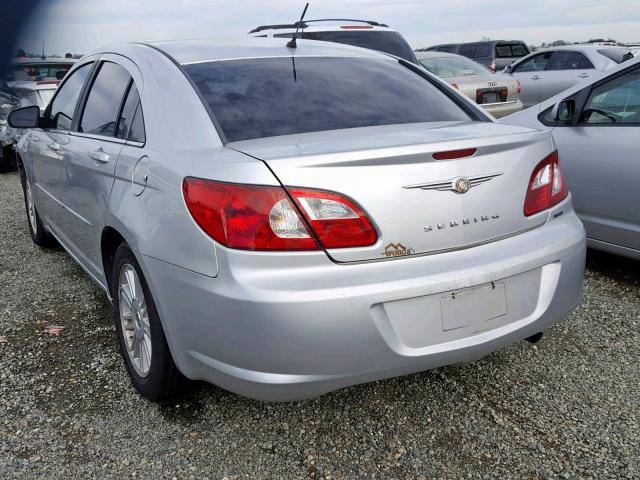 1C3LC56K67N532350 - 2007 CHRYSLER SEBRING TO SILVER photo 3