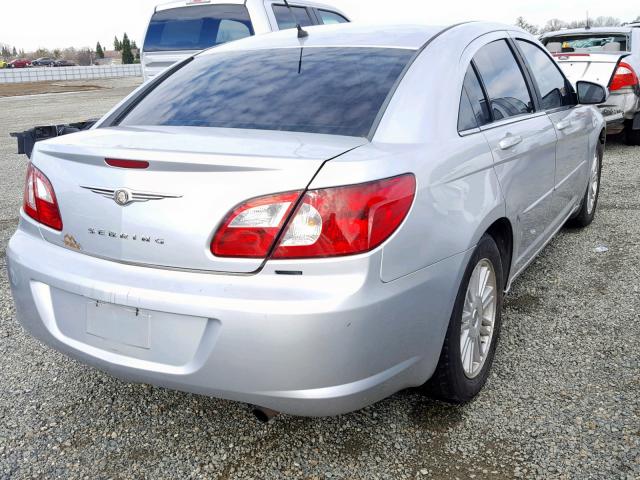 1C3LC56K67N532350 - 2007 CHRYSLER SEBRING TO SILVER photo 4