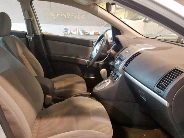 3N1AB6APXAL612517 - 2010 NISSAN SENTRA 2.0 SILVER photo 5