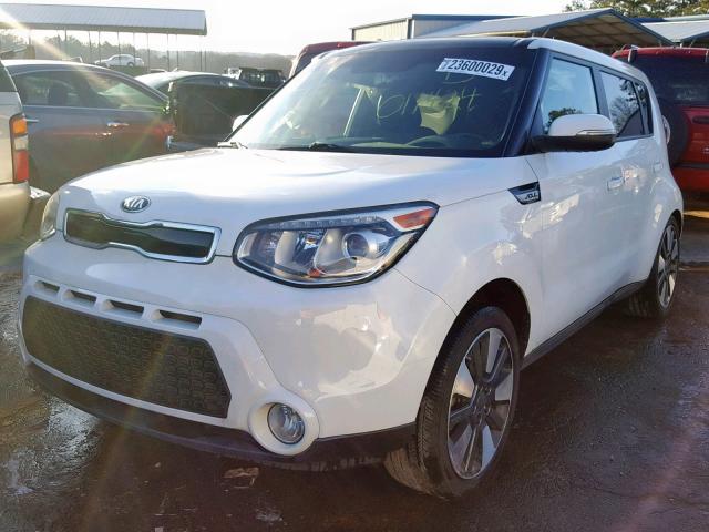 KNDJX3A53E7011424 - 2014 KIA SOUL ! WHITE photo 2