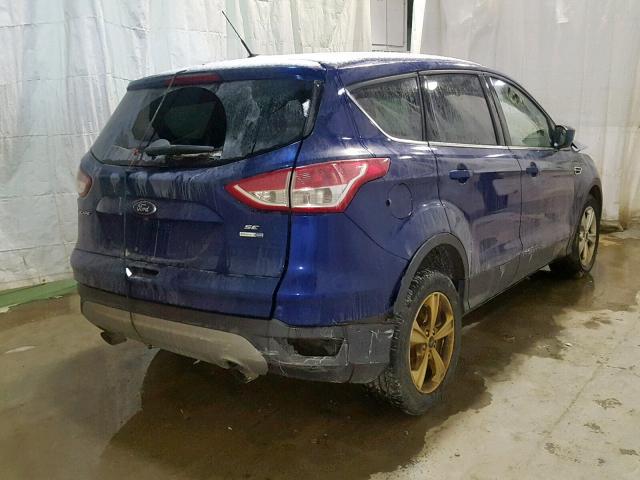 1FMCU9GX2FUC44450 - 2015 FORD ESCAPE SE BLUE photo 4